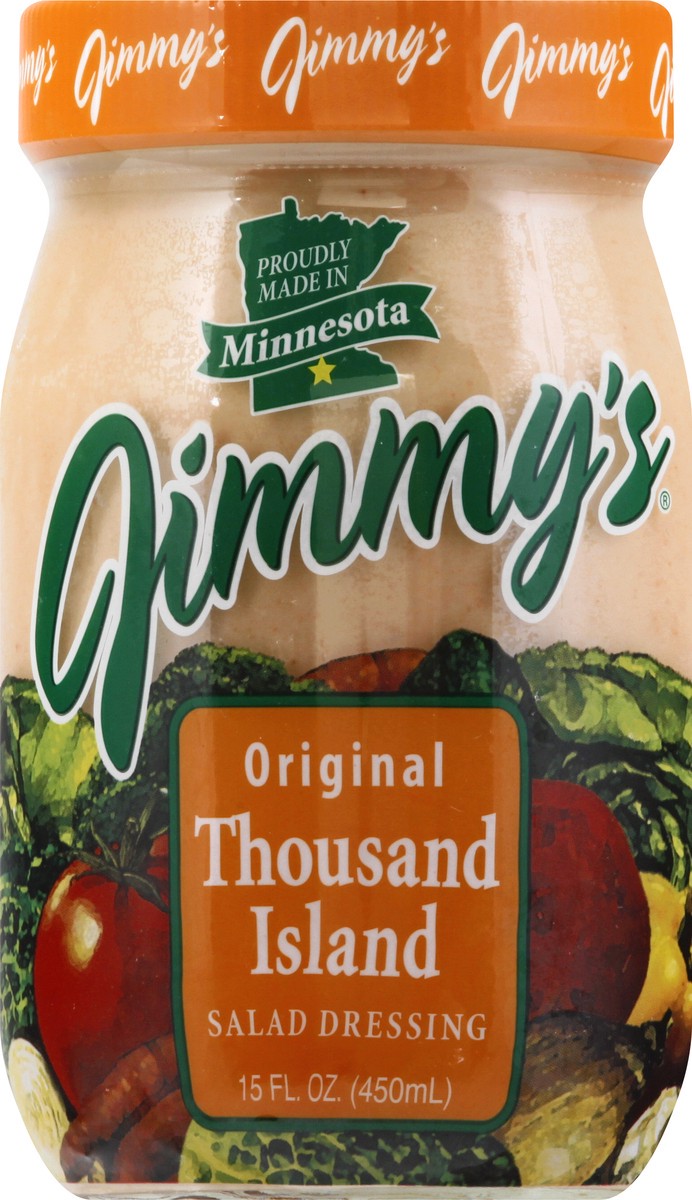 slide 8 of 12, Jimmy's Original Thousand Island Salad Dressing 15 fl oz, 15 fl oz
