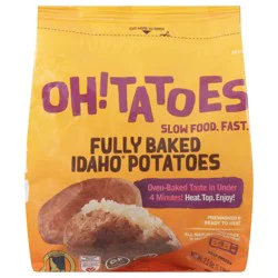 Oh!tatoes Idaho Potatoes, Fully Baked
