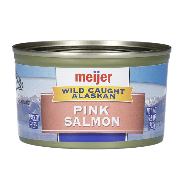 slide 1 of 4, Meijer Wild Alaskan Pink Salmon, 7.5 oz