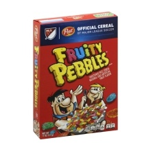 slide 1 of 1, Post Fruity Pebbles Cereal, 11 oz