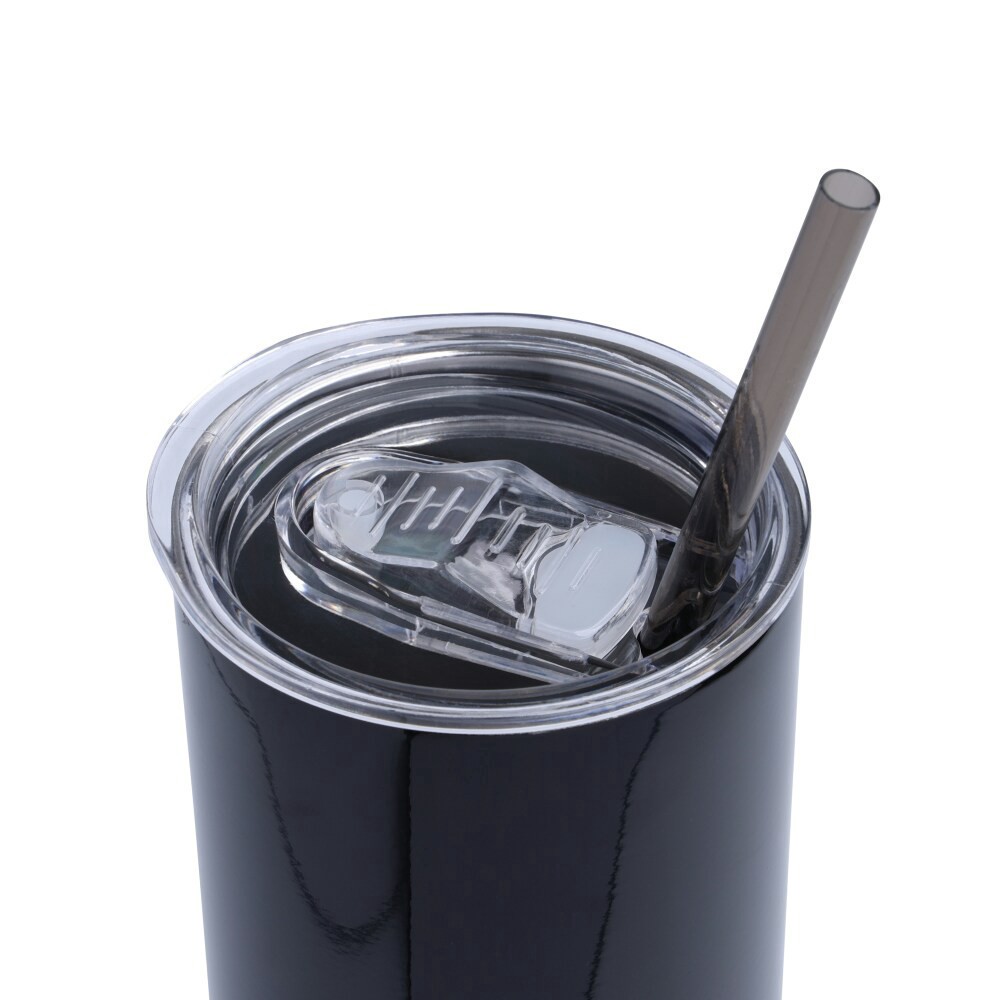 slide 4 of 4, Manna Stainless Steel Skinny Tumber - Black Ombre, 30 oz