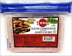 Zenu Sliced Cooked Ham