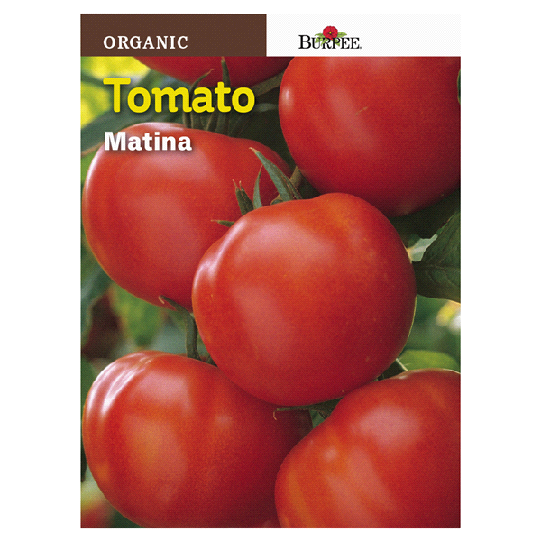 slide 1 of 1, Burpee Organic Tomato Mantina Seeds, 1 ct