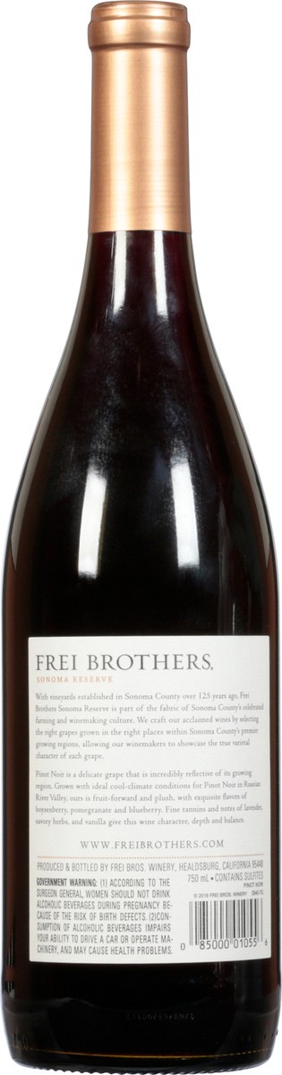 slide 12 of 12, Frei Brothers Red Wine, 750 ml