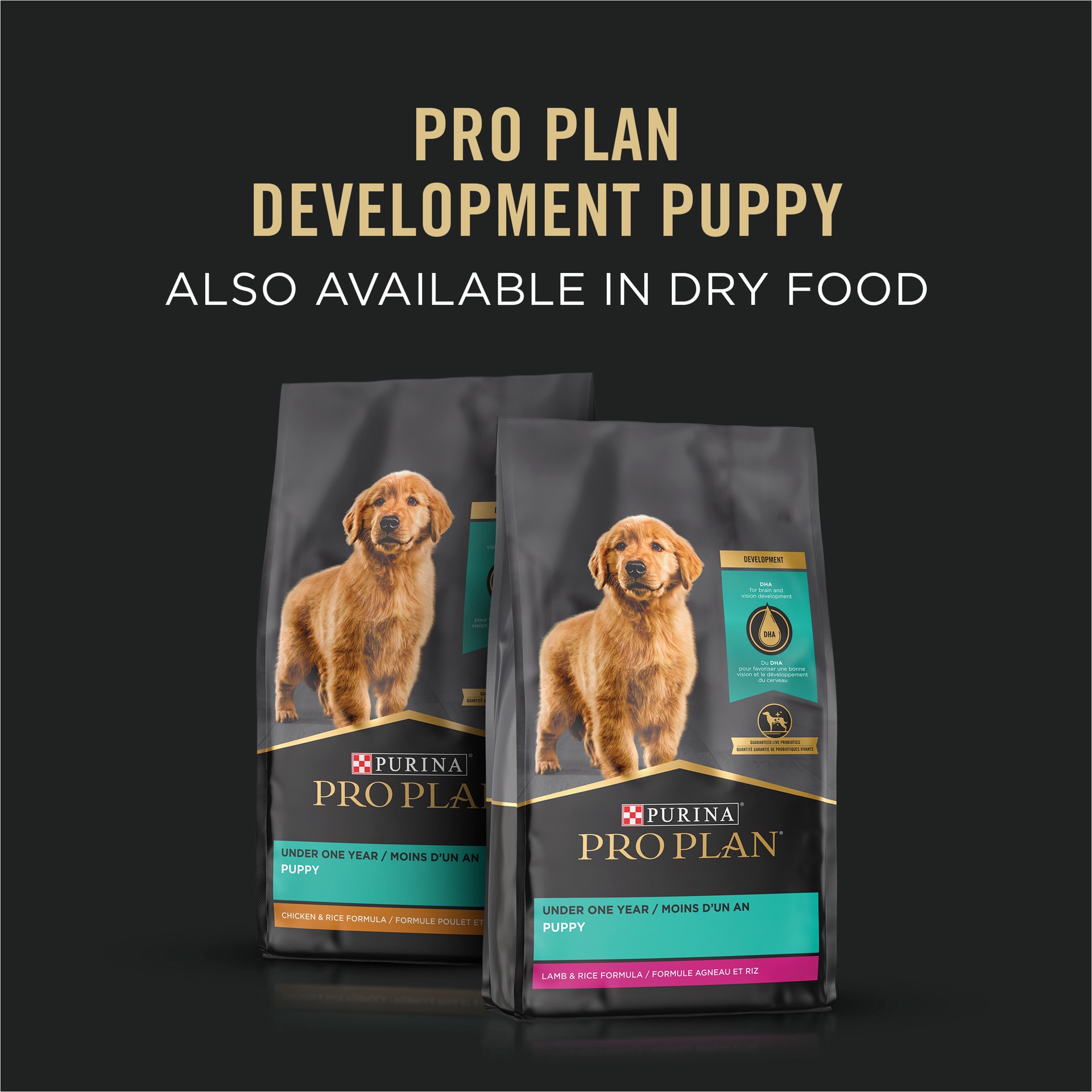 slide 5 of 8, Purina Pro Plan Grain Free Wet Puppy Food, Classic Chicken Entrée, 13 oz