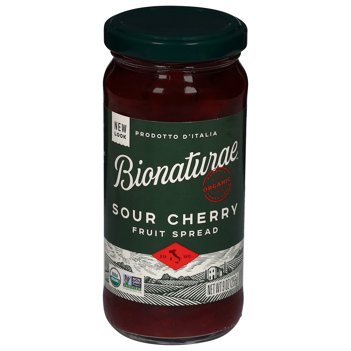 slide 4 of 14, bionaturae Sour Cherry Fruit Spread 9 oz, 9 oz