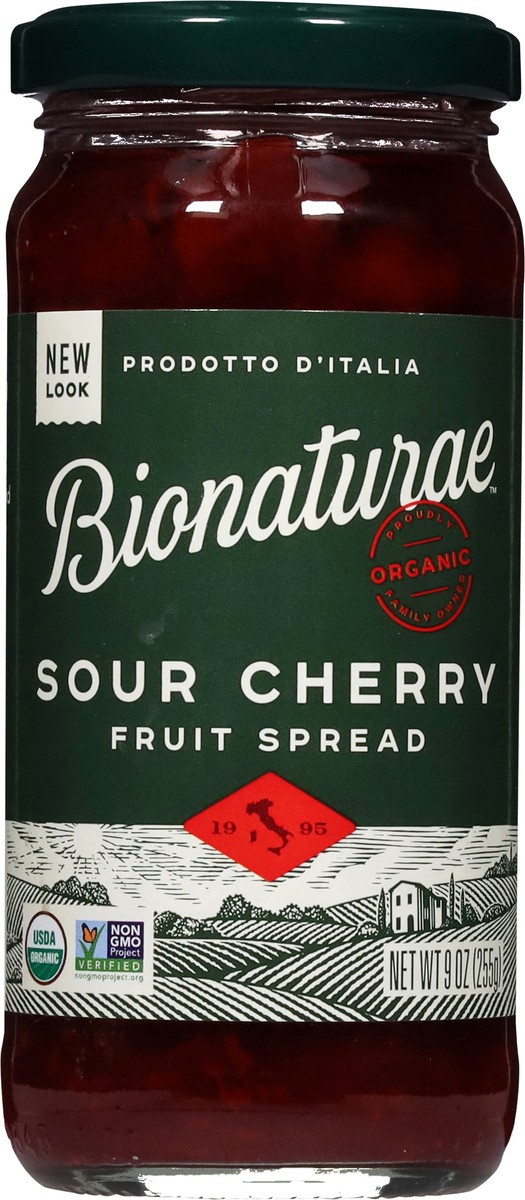 slide 11 of 14, bionaturae Sour Cherry Fruit Spread 9 oz, 9 oz