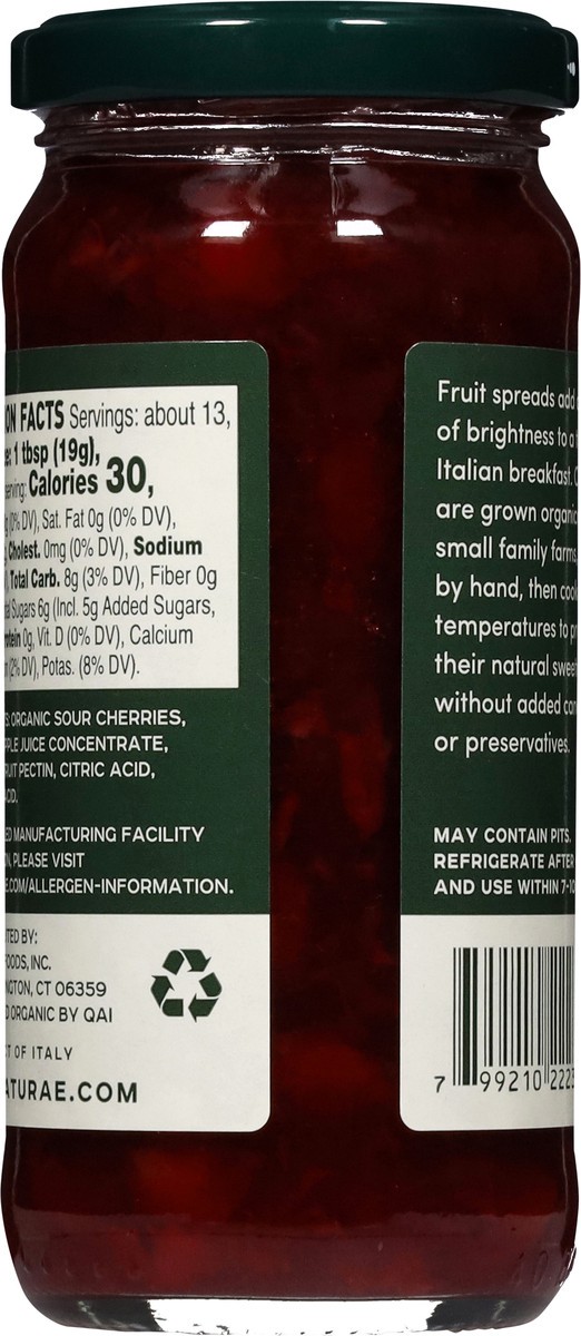 slide 13 of 14, bionaturae Sour Cherry Fruit Spread 9 oz, 9 oz