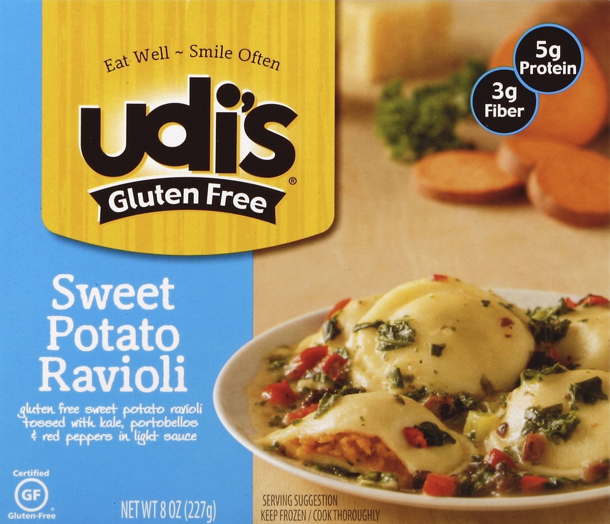 slide 4 of 4, Udi's Sweet Potato Ravioli 8 oz, 8 oz