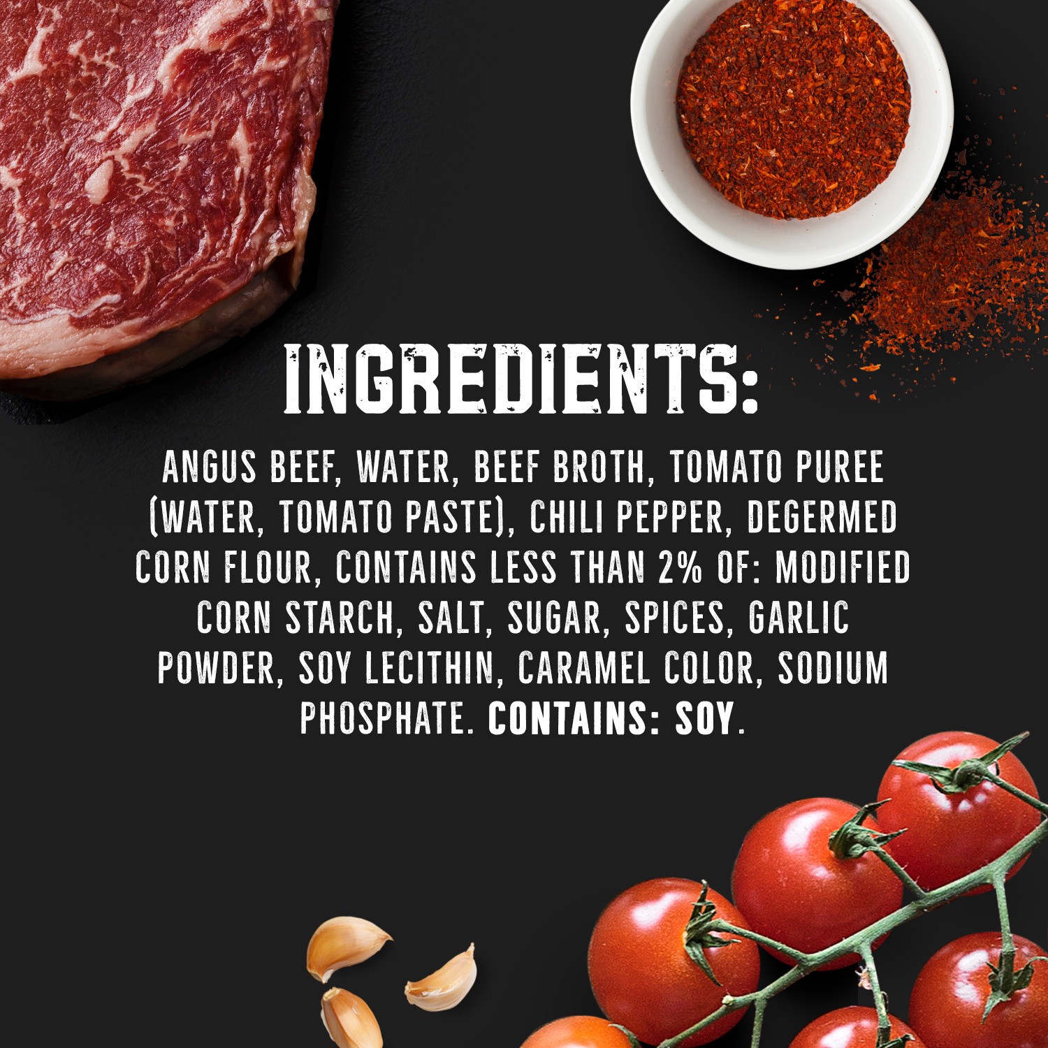 slide 4 of 5, Wolf Brand No Beans Angus Beef Chili 15 oz,