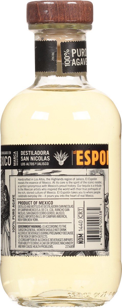 slide 5 of 9, Espolon Tequila Reposado, 375ml, 375 ml