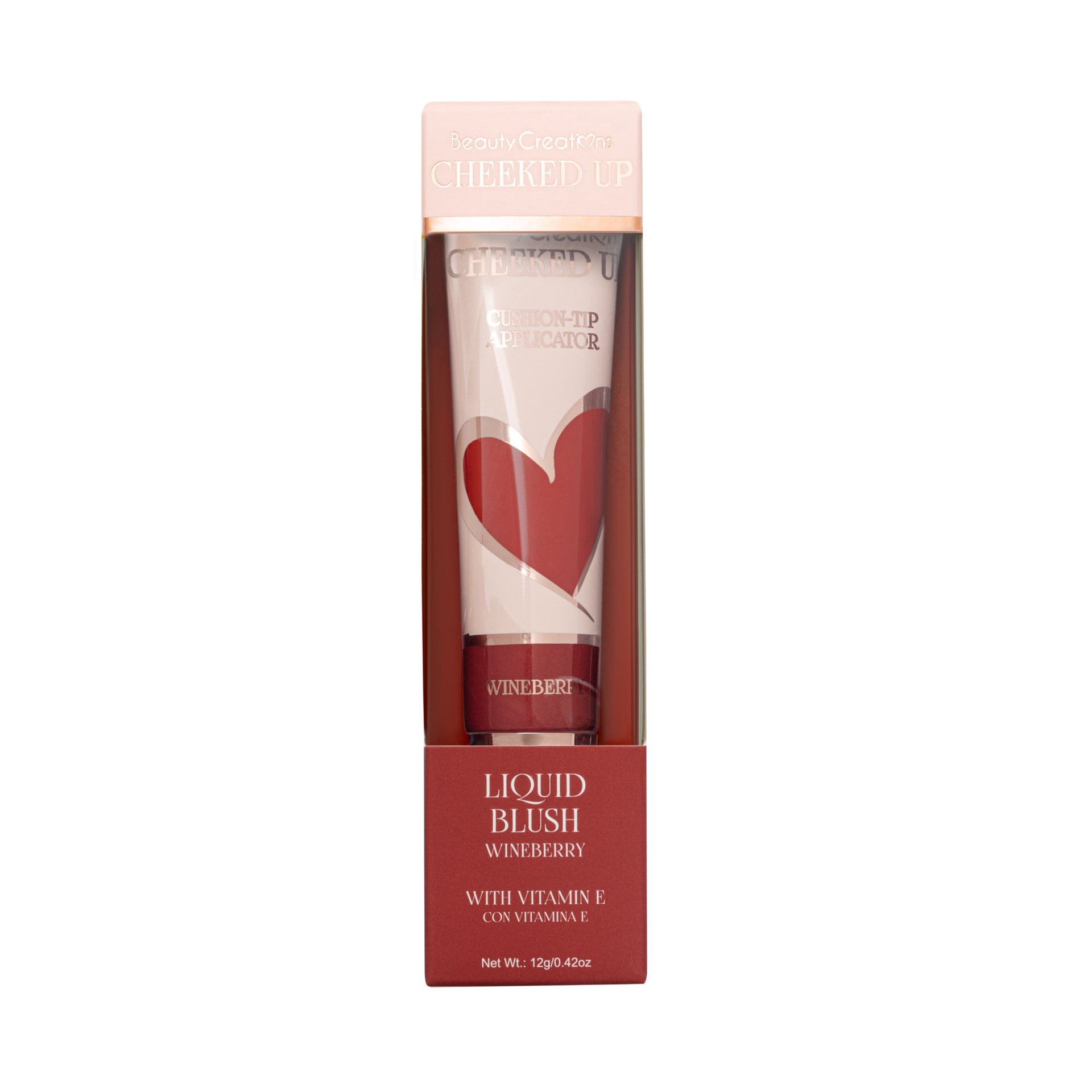 slide 1 of 1, Beauty Creations Cheeked Up Liquid Blush - Wineberry, 0.42 oz