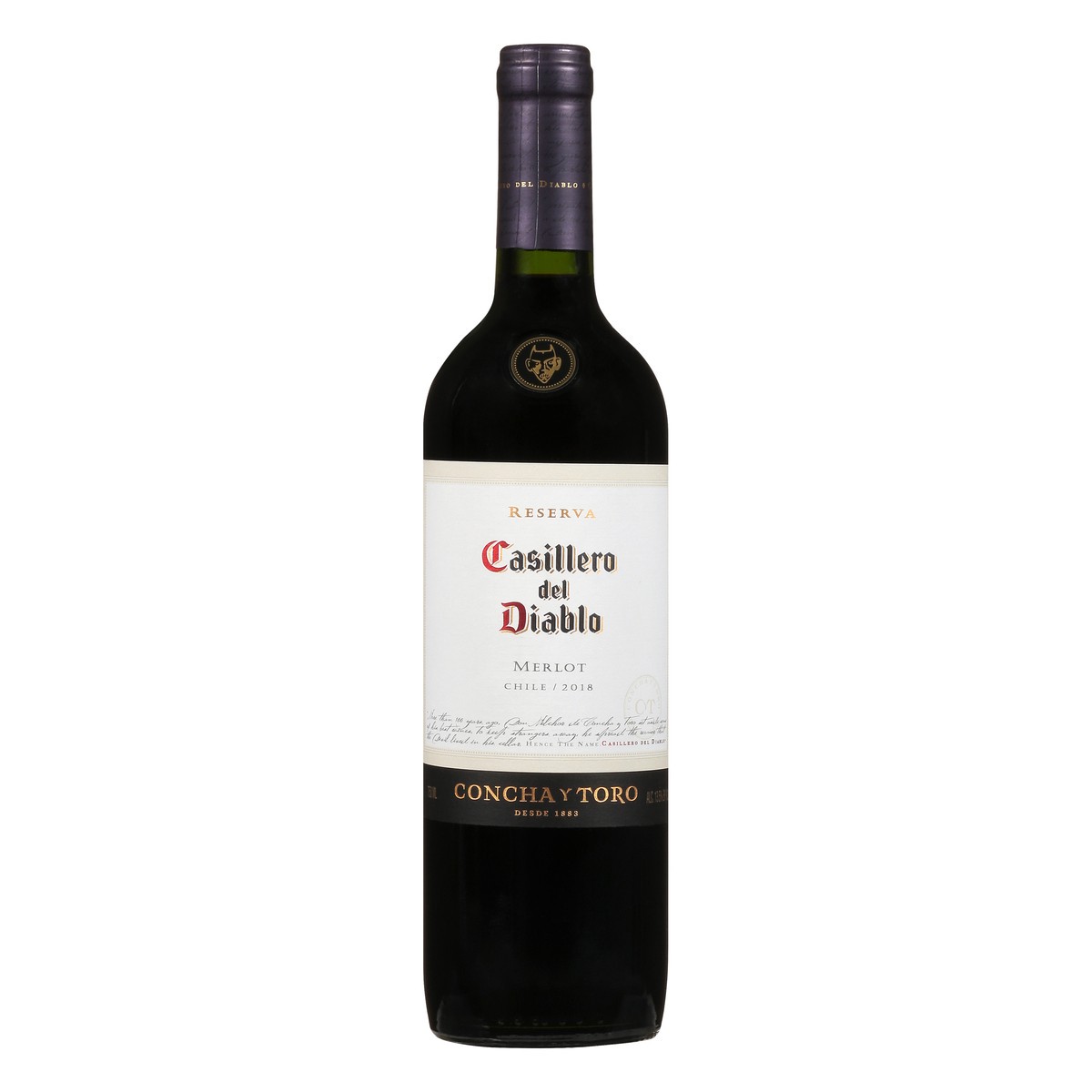 slide 6 of 11, Casillero del Diablo Merlot, 750 ml