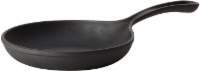 slide 1 of 1, Dash of That Rust-Resistant Cast Iron Skillet - Black, 1 ct