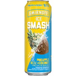 Smirnoff Ice Smash Pineapple Coconut 23.5 fl oz 8% ABV