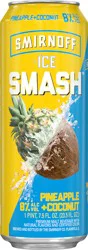 Smirnoff Ice Smash Pineapple Coconut 23.5 fl oz 8% ABV