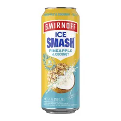 Smirnoff Ice Smash Pineapple Coconut 23.5 fl oz 8% ABV