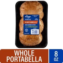 Mushrooms Whole Portabella Caps Fresh Selections