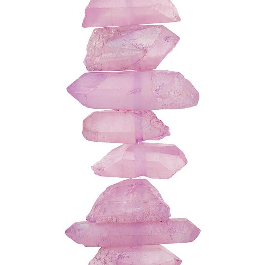 slide 1 of 3, Purple Crystal Chunky Beads By Bead Landing, 18 mm