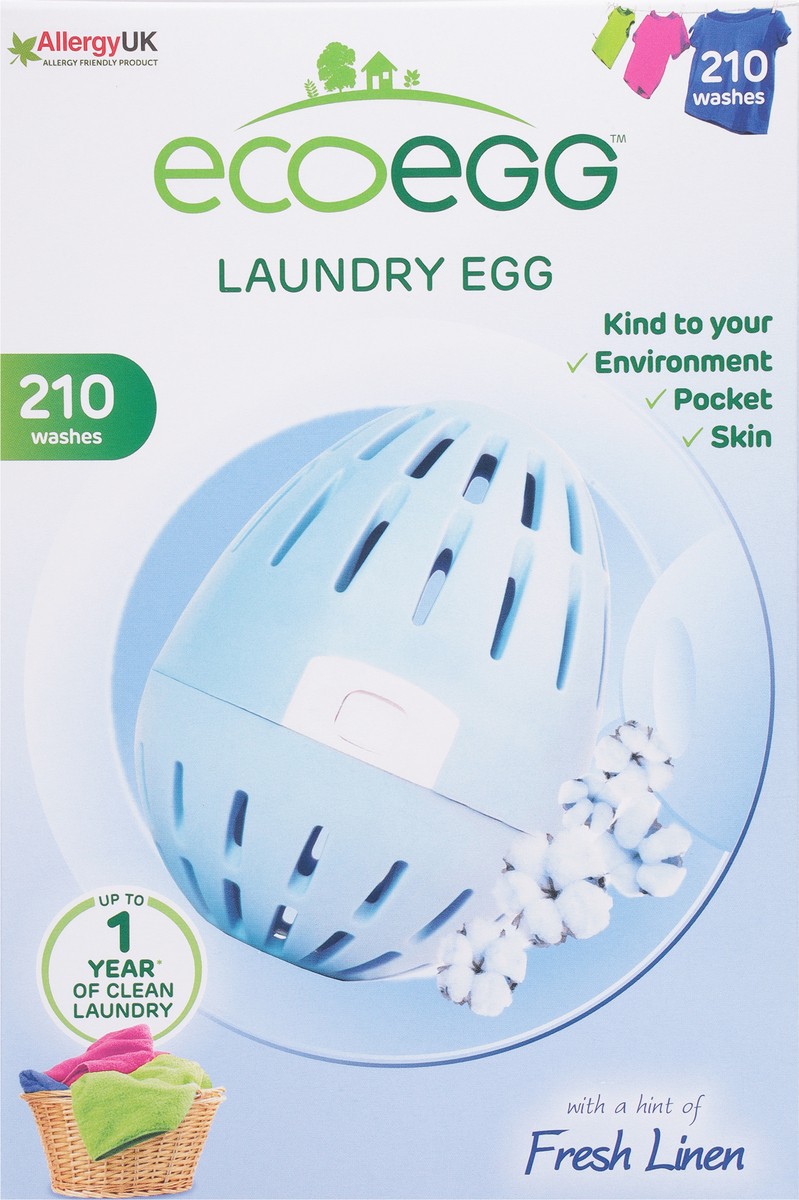 slide 4 of 11, Ecoegg Fresh Linen Laundry Egg 1 ea, 1 ea