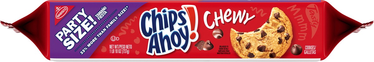 slide 9 of 9, Chips Ahoy! Chewy Cookies Party Size, 26 oz