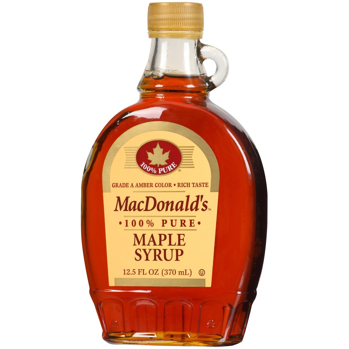 slide 3 of 9, MacDonalds MacDonald''s 100% Pure Maple Syrup 12.5 fl. oz. Bottle, 12.5 fl oz