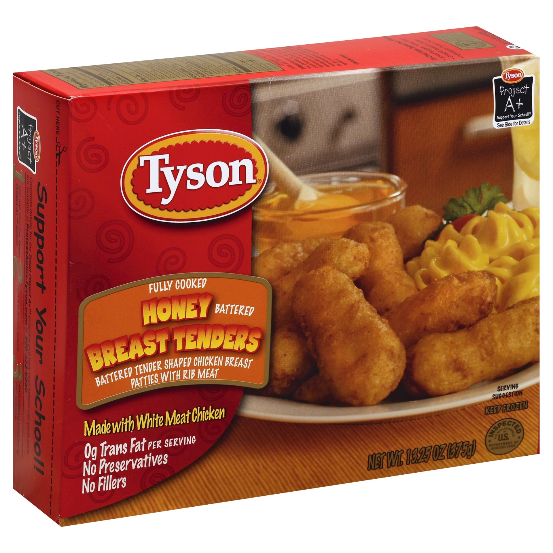 Tyson Fully Cooked Honey Battered Breast Tenders 13.24 oz | Shipt