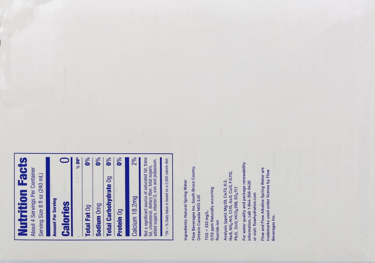 slide 5 of 8, Flow Water Original- 33.8 oz, 33.8 oz