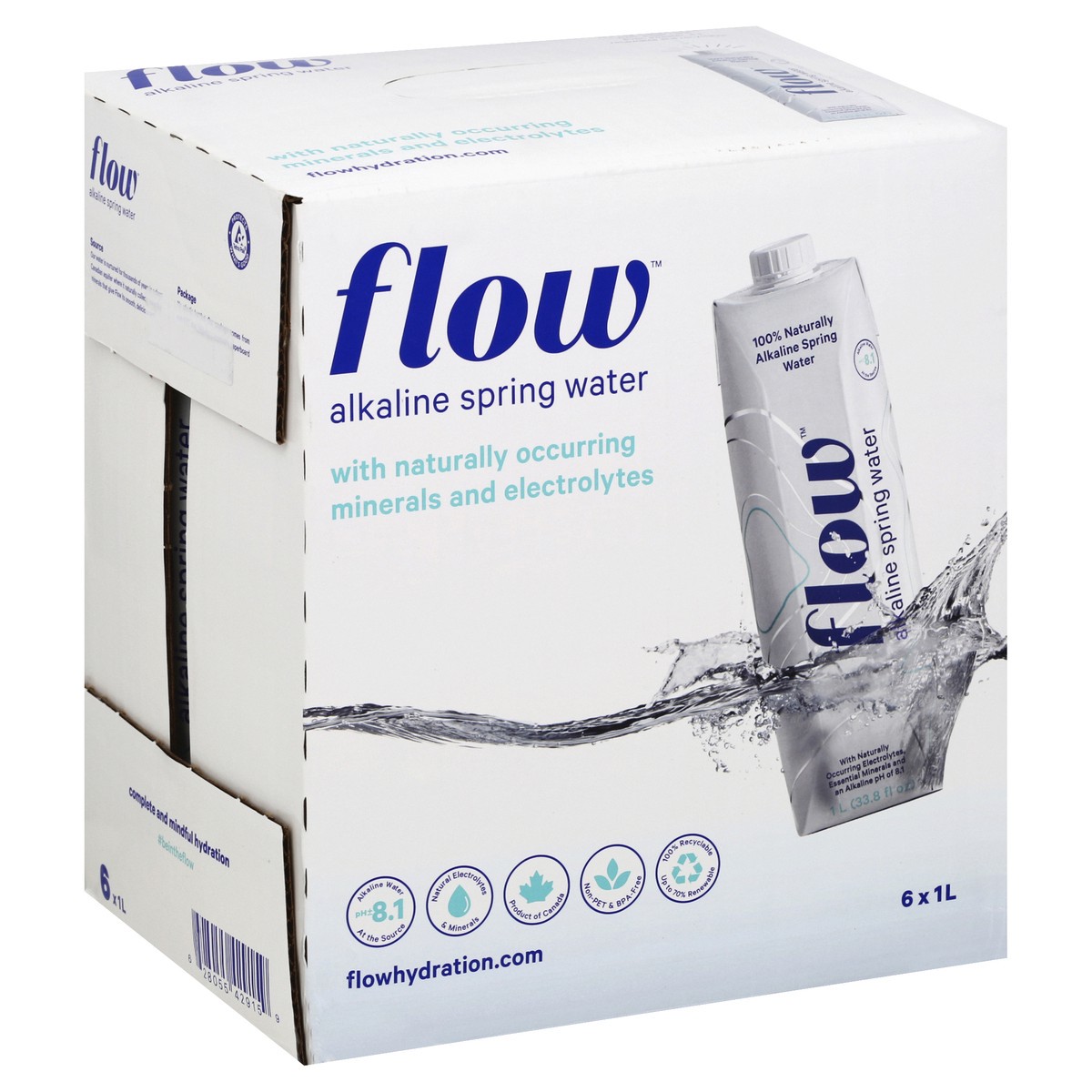 slide 8 of 8, Flow Water Original- 33.8 oz, 33.8 oz