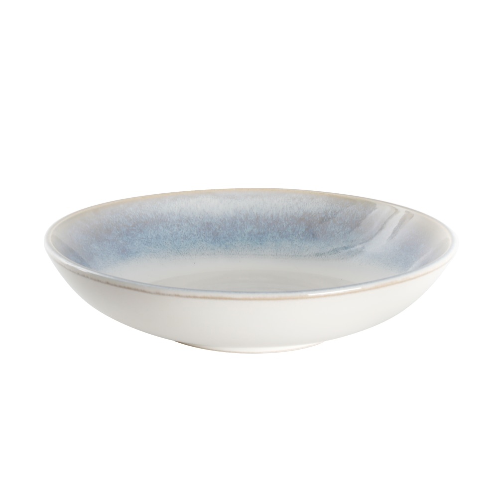 slide 1 of 1, Martha Stewart Reactive Dinner Bowl - White/Blue, 8.3 in