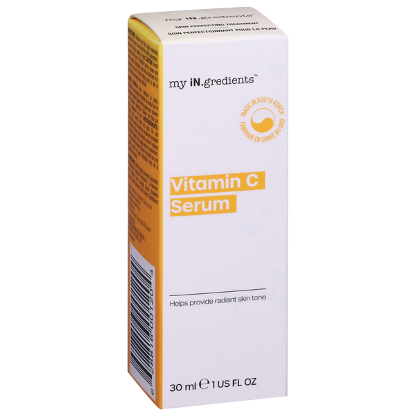 slide 1 of 1, my iN.gredients Vitamin C Serum 30 ml, 1 fl oz