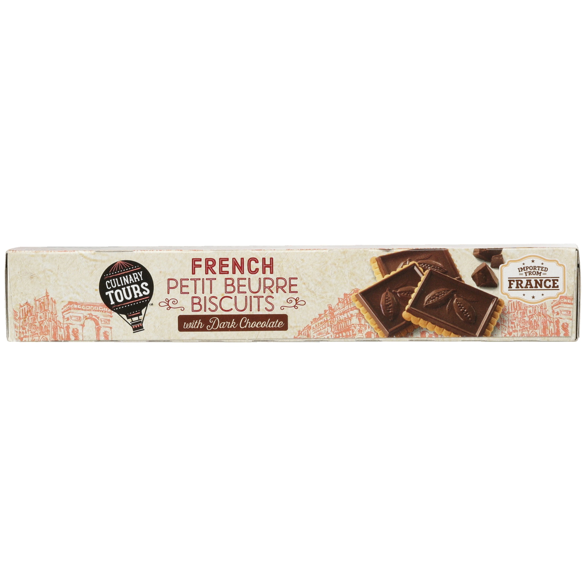 slide 2 of 6, Culinary Tours French Petit Beurre Biscuits With Dark Chocolate, 5.29 oz