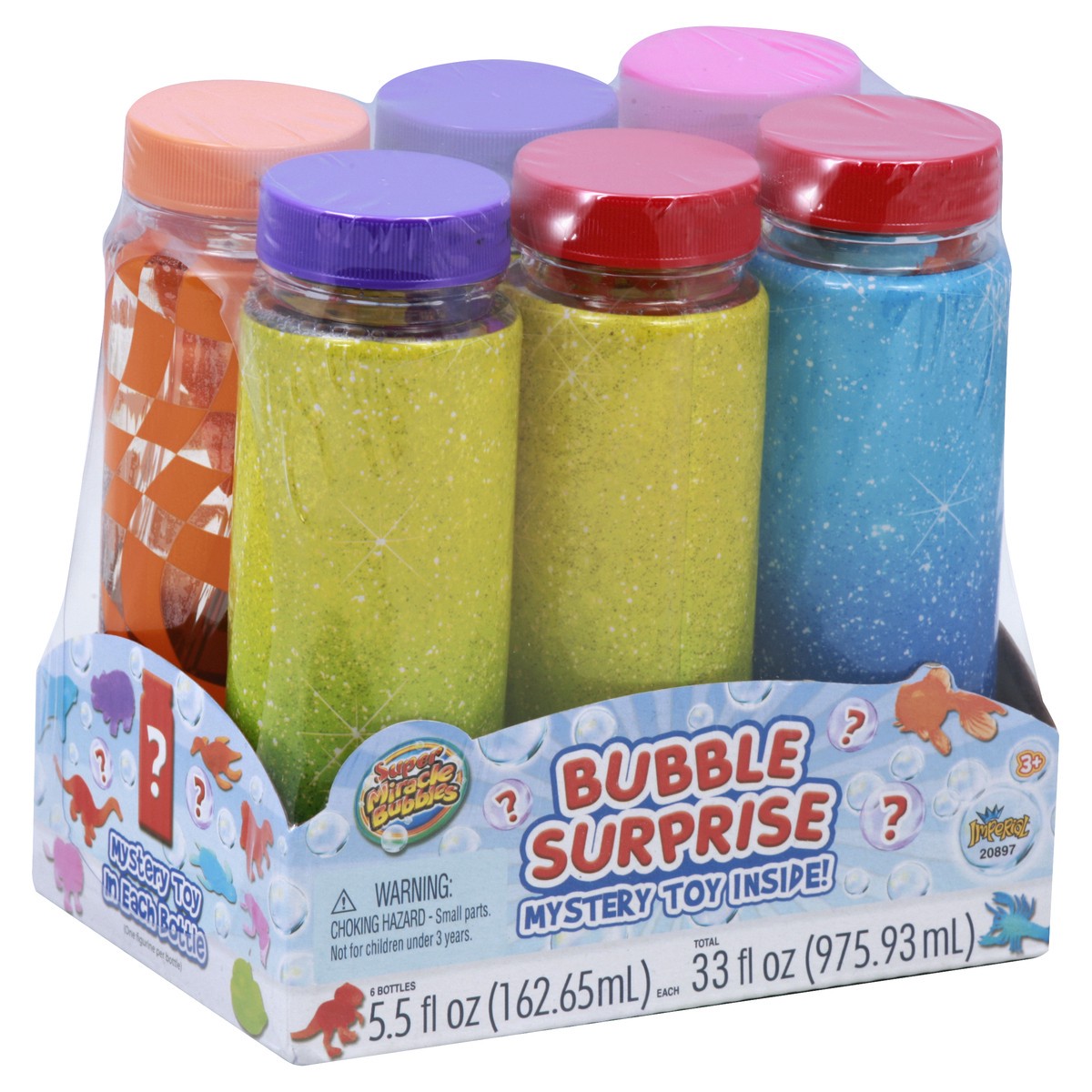 slide 4 of 5, Super Miracle Bubbles Toy 6 ea, 6 ct