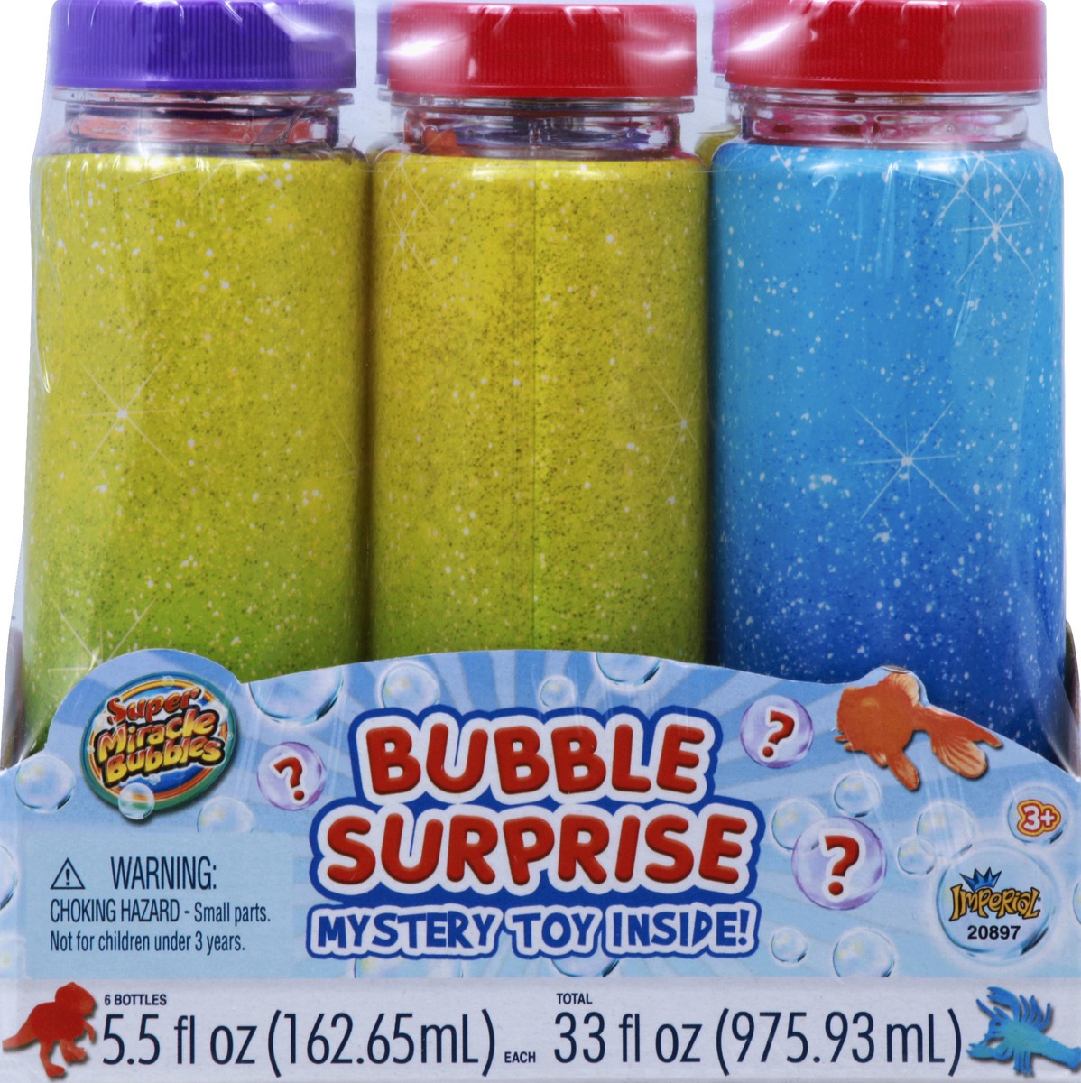 slide 1 of 5, Super Miracle Bubbles Toy 6 ea, 6 ct