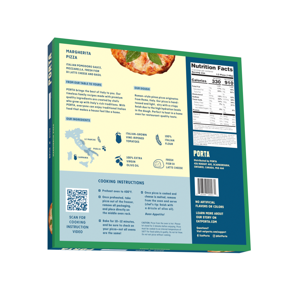 slide 2 of 2, Porta™ Margherita Pizza, 15.5 oz
