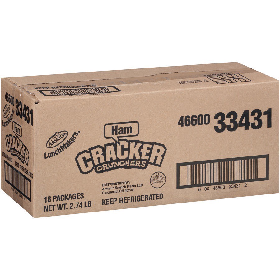 slide 16 of 25, Armour LunchMakers Ham Cracker Crunchers - 2.44oz, 2.44 oz