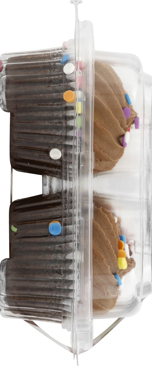 slide 2 of 6, Sweet P's Bake Shop Chocolate Cupcakes 6 ea, 6 ct