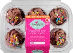 Sweet P's Bake Shop Chocolate Cupcakes 6 ea