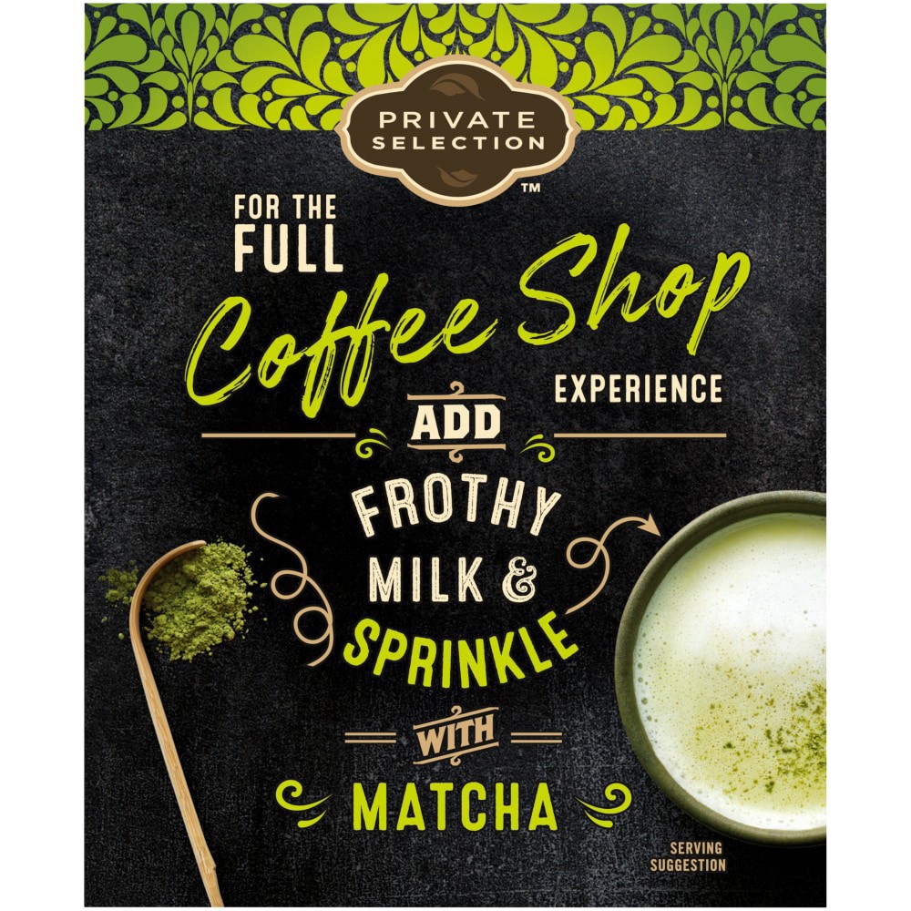 slide 2 of 4, Private Selection Matcha Green Tea Latte Mix - 10 ct, 10 ct