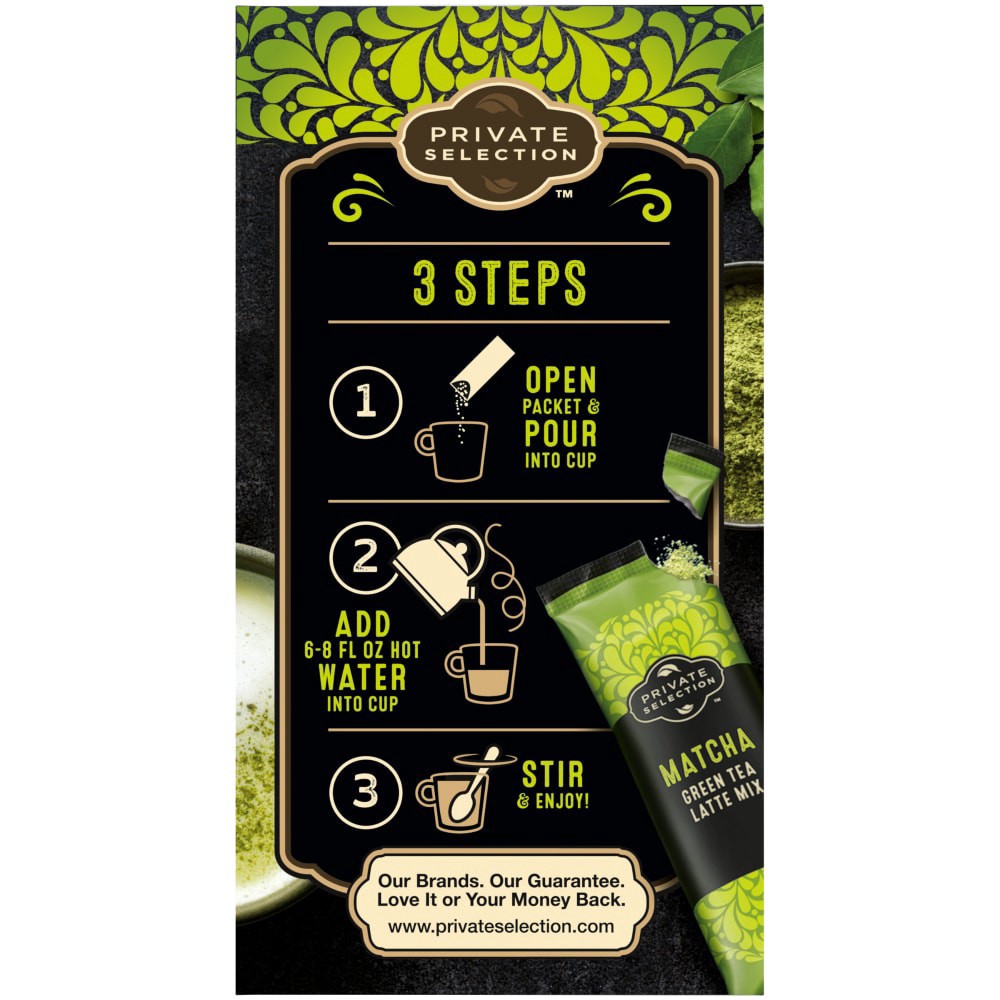 slide 4 of 4, Private Selection Matcha Green Tea Latte Mix - 10 ct, 10 ct