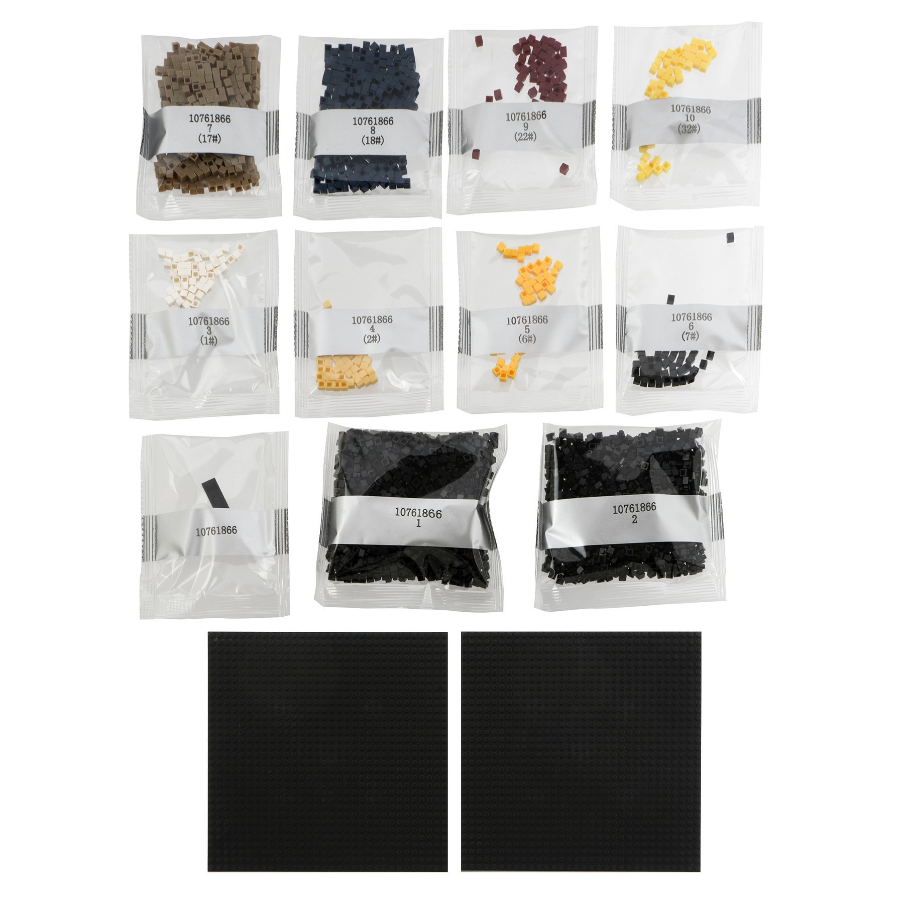 slide 3 of 9, Sea Life Pixelated Brick Art Kit By Make Market, 5 in x 5 in