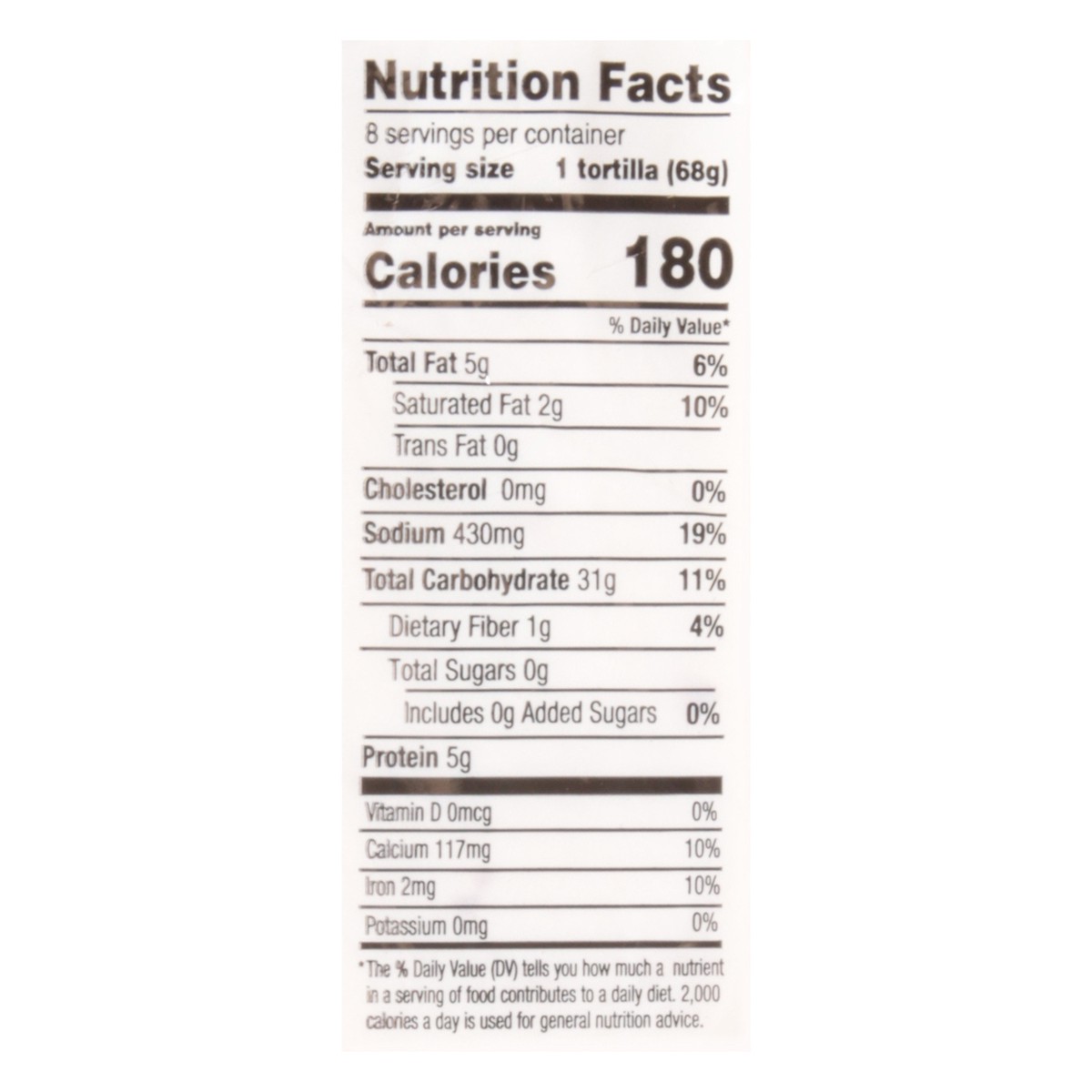 slide 4 of 13, USM Marketing 10 Inches Burrito Style Flour Tortillas 8 ea, 19.2 oz