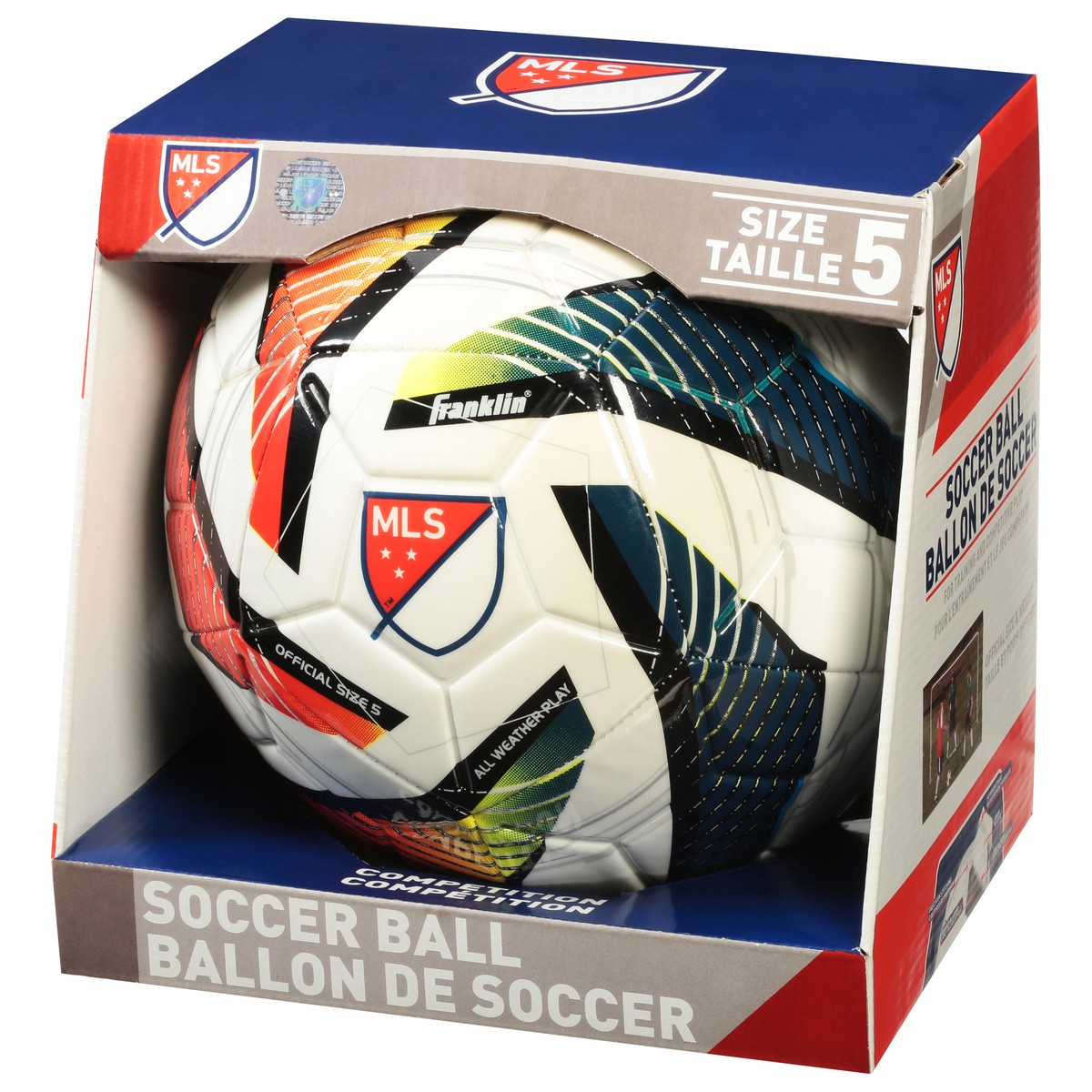 slide 9 of 11, Franklin Soccer Ball Size 5 1 ea, 1 ct