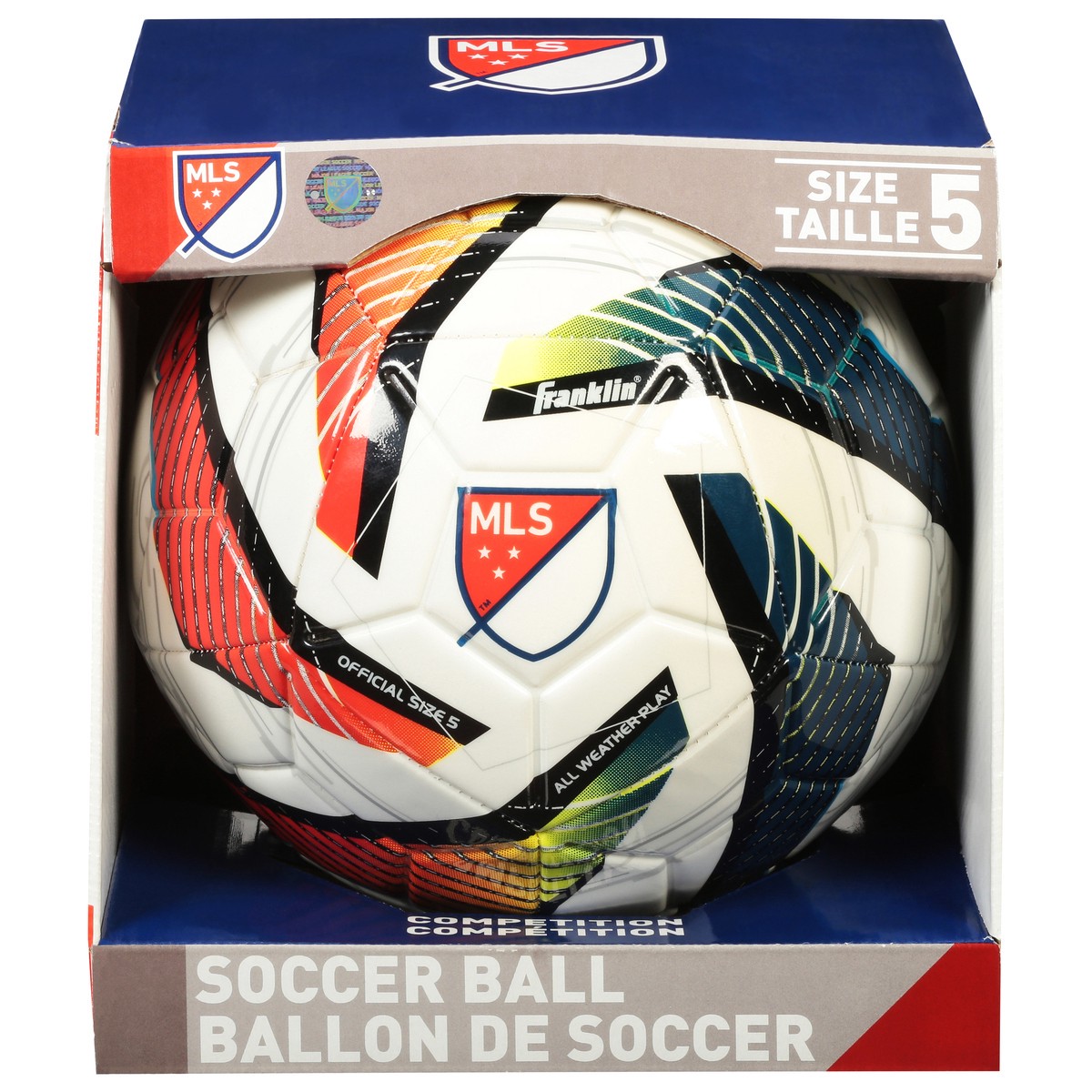 slide 11 of 11, Franklin Soccer Ball Size 5 1 ea, 1 ct