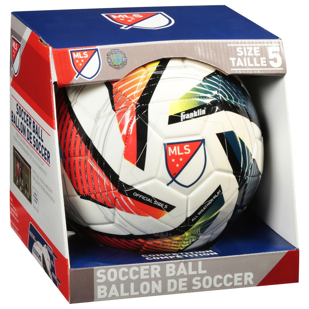 slide 4 of 11, Franklin Soccer Ball Size 5 1 ea, 1 ct