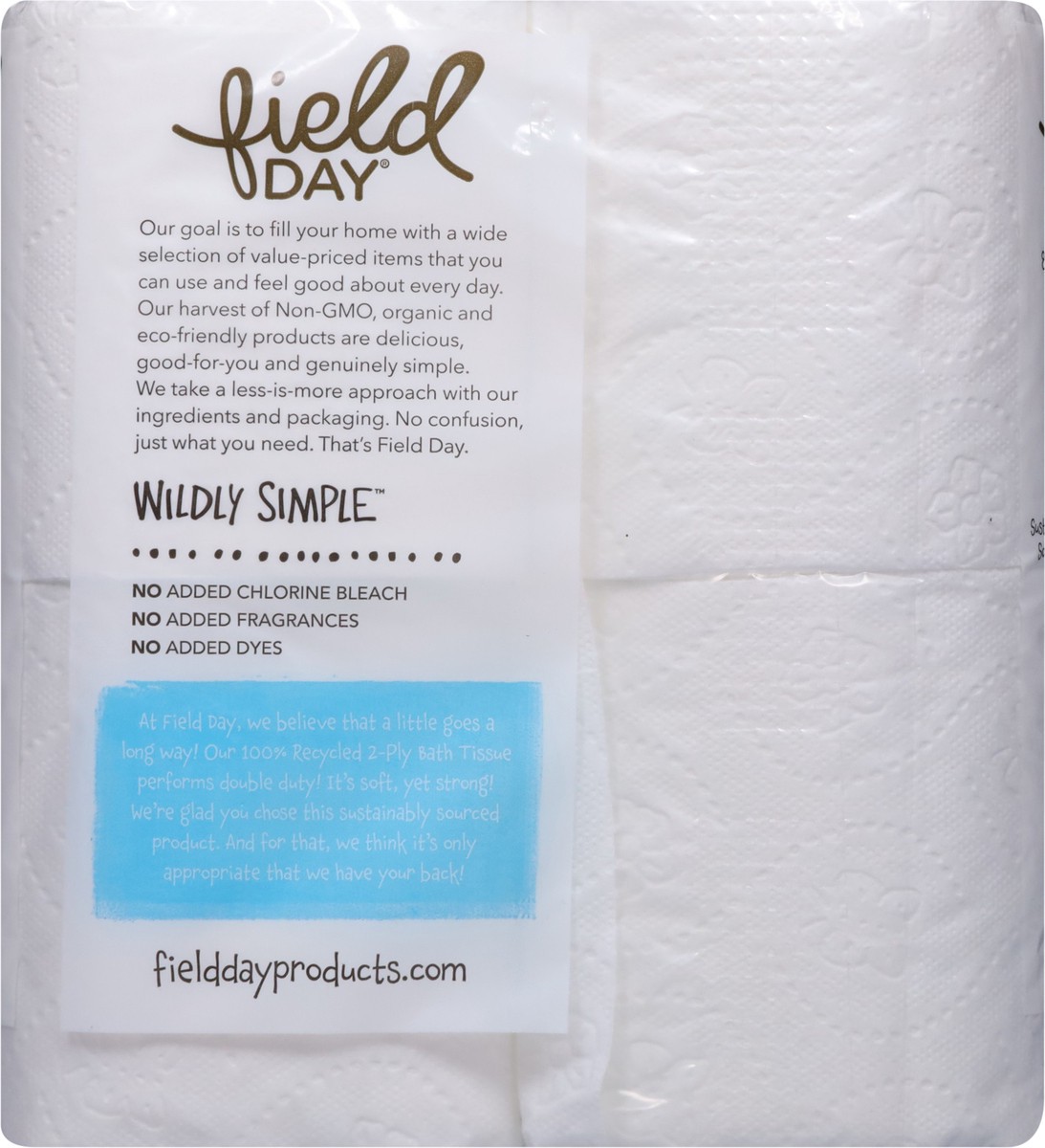 slide 2 of 9, Field Day 2-Ply Bath Tissue, 4 ct