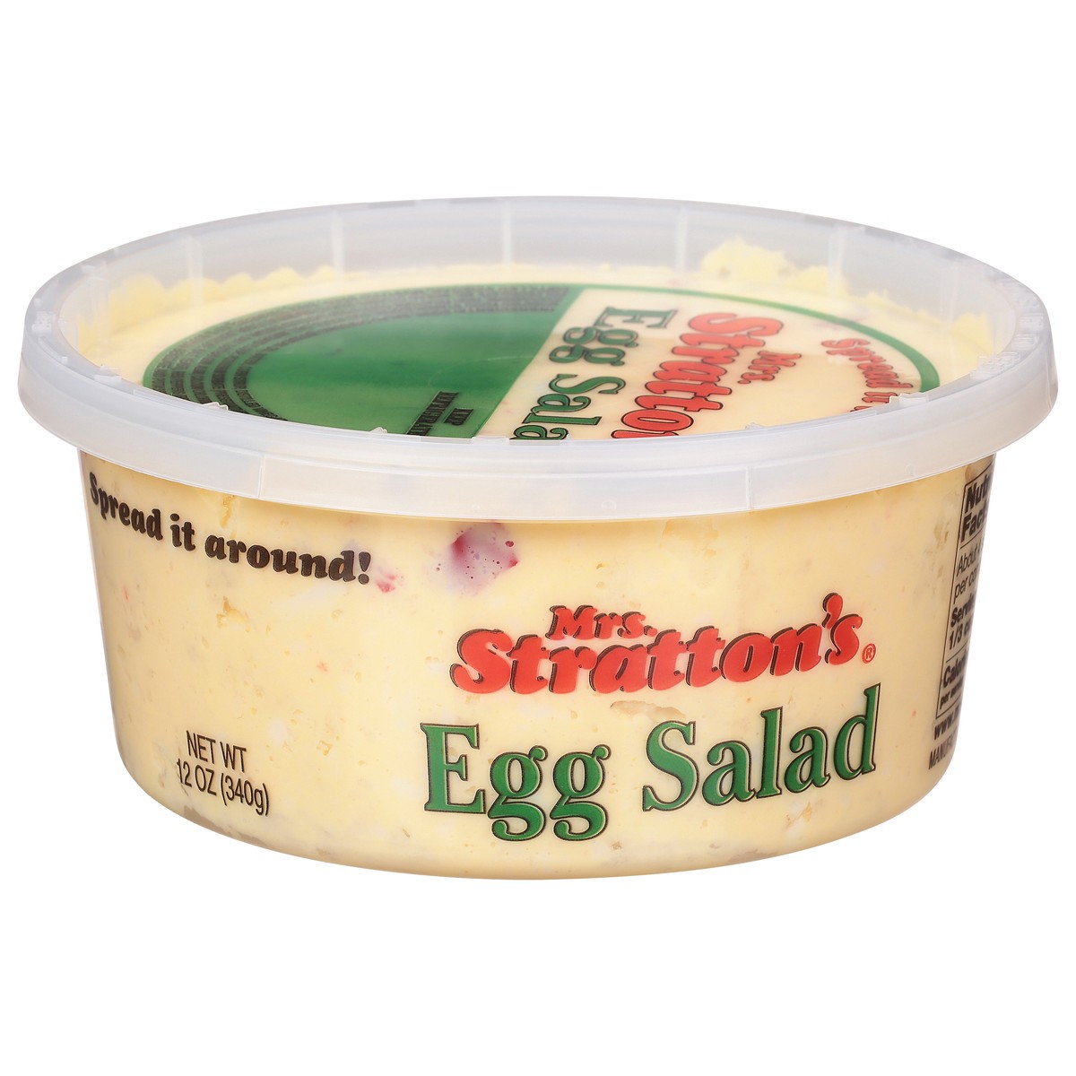 slide 5 of 9, Mrs. Stratton's Egg Salad 12 oz, 12 oz