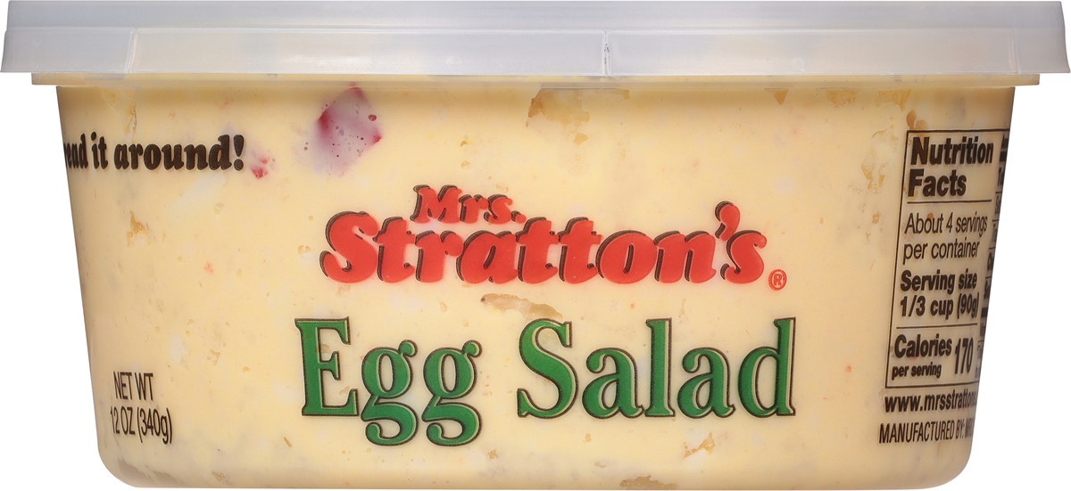 slide 6 of 9, Mrs. Stratton's Egg Salad 12 oz, 12 oz