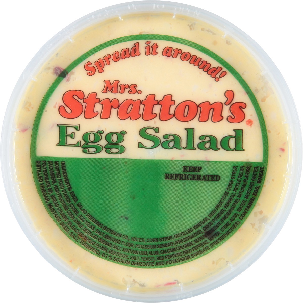 slide 3 of 9, Mrs. Stratton's Egg Salad 12 oz, 12 oz