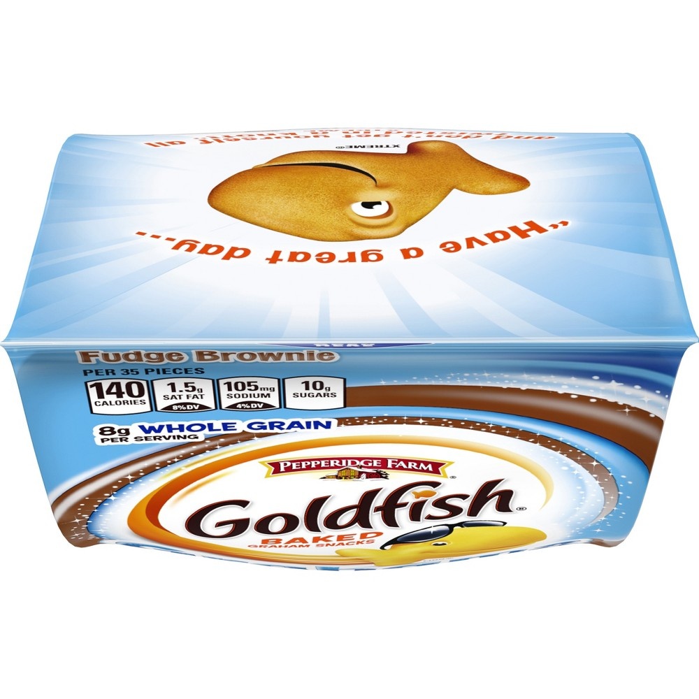 Goldfish Grahams Fudge Brownie Crackers 6.6 oz Shipt